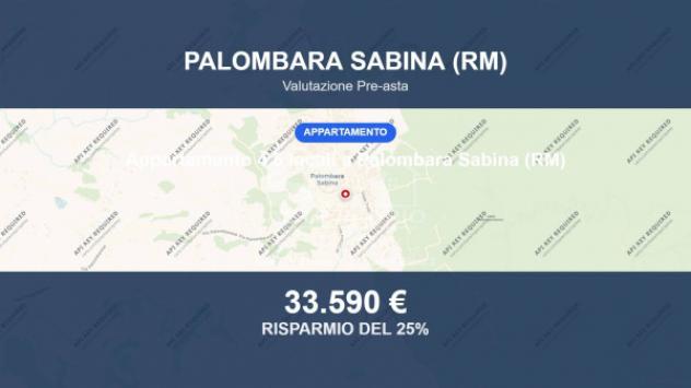 Immobile in asta di 62 m² in vendita a Palombara Sabina