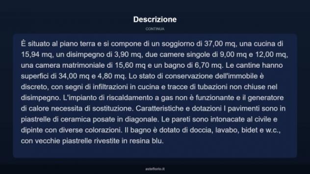 Immobile in asta di 141 m² con più di 5 locali in vendita a Savogna d'Isonzo - Foto 6