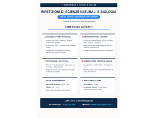 RIPETIZIONI BIOLOGIA