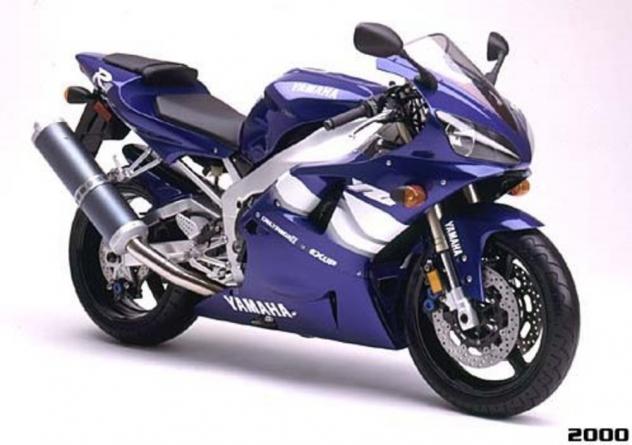 YAMAHA YZF R1 1000 CERCHIO RUOTA POSTERIORE 17 X 6.00 2000 2001 RN041 - Foto 8