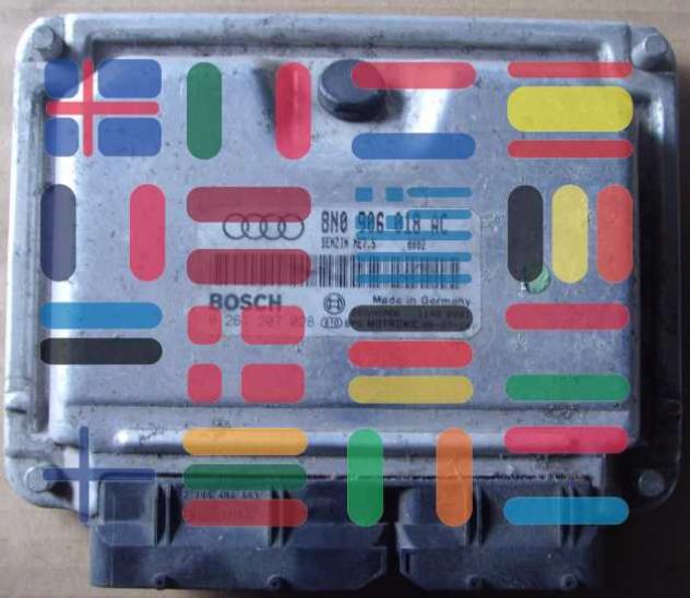 0261207028 8N0906018AC Audi TT 1.8 centralina motore Bosch