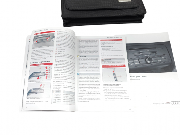 LIBRETTO USO E MANUTENZIONE AUDI Q3 Serie (8UG) 8U0012750AC (14) - Foto 8
