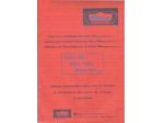 Manuale uso e manutenzione e catalogo dei ricambi per trattore ITMA Nike 301
