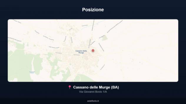 Immobile in asta di 203 m², box auto in vendita a Cassano delle Murge - Foto 3