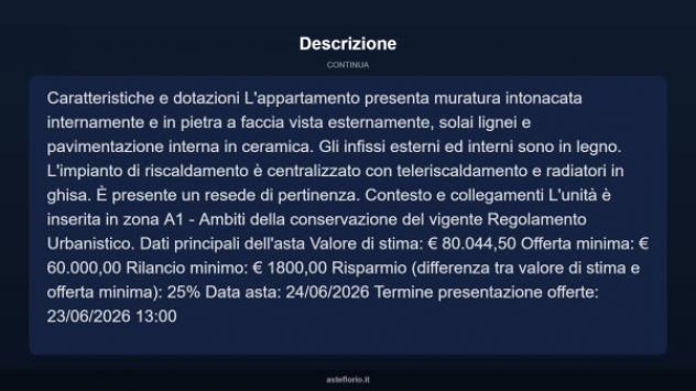 Immobile in asta di 93 m² in vendita a Castelnuovo di Val di Cecina - Foto 18