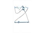 00.40.015 ALZAVETRO ALZACRISTALLI ELETTRICO DX CHATENET CH40 CH46