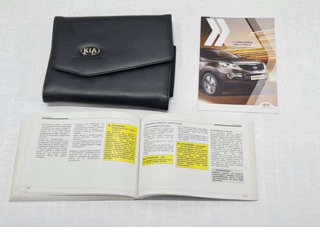 LIBRETTO USO E MANUTENZIONE KIA Sportage Serie D4FD (1016) - Foto 8