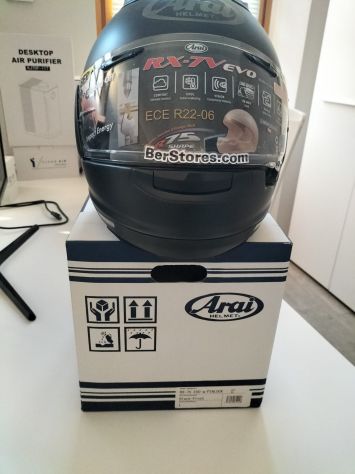 Casco Arai RX-7V EVO w PINLOCK Black Frost