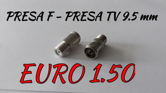 ADATTATORI COASSIALI - F SPINE E PRESE - Foto 4