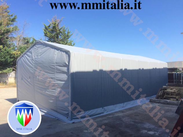 Tendoni per magazzino in Pvc 5 x 10 x 3,6 , Tunnel a Novara