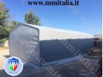 Tendoni per magazzino in Pvc 5 x 10 x 3,6 , Tunnel a Novara