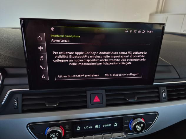 Audi A4 AVANT 35 2.0 TDI MHEV 163CV S-TRONIC LED NAVI MMI PLUS APPLE CAR PLAY/ANDROID AUTO VIRTUAL COCKPIT PLUS ACC LUCI AMBIENTE - Foto 3