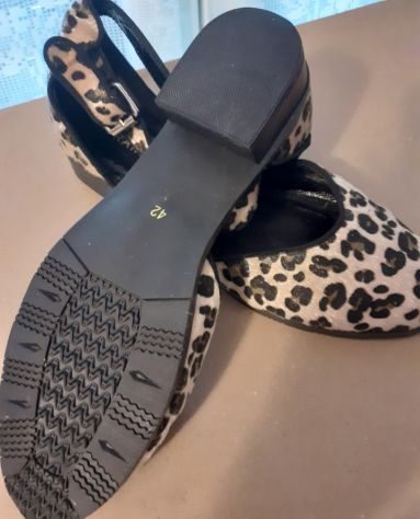 BELLISSIME Ballerine mary jane leopardate numero 42 - Foto 3