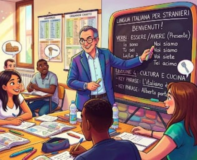 Docente e lezioni di Italiano per stranieri
