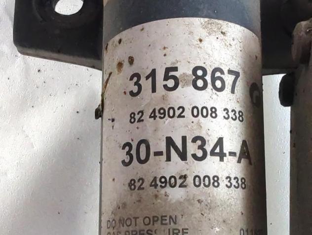 1905881 AMMORTIZZATORE SOSPENSIONE ANTERIORE DESTRO FORD B-MAX 1.4 G 66KW 5M 5P (2014) RICAMBIO USATO - Foto 6