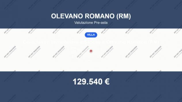 Immobile in asta di 990 m² con più di 5 locali in vendita a Olevano Romano