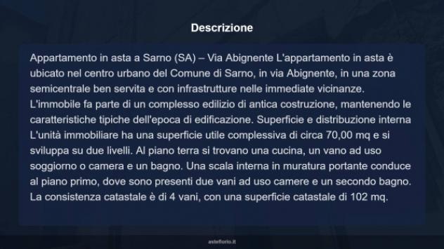 Immobile in asta di 70 m² in vendita a Sarno - Foto 7