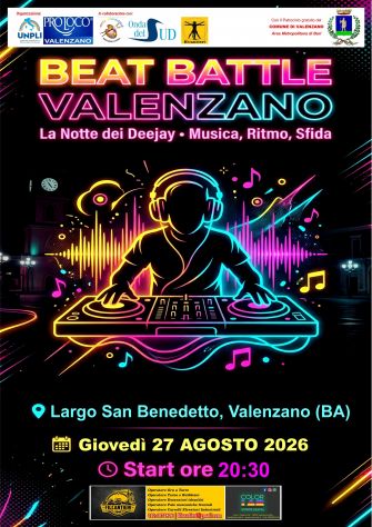 27/08 :La Notte dei Deejay: musica, ritmo, sfida