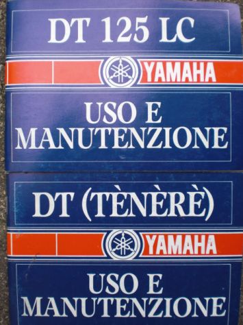 Yamaha manuali uso manutenzione (LEGGERE BENE ANNUNCIO) - Foto 4