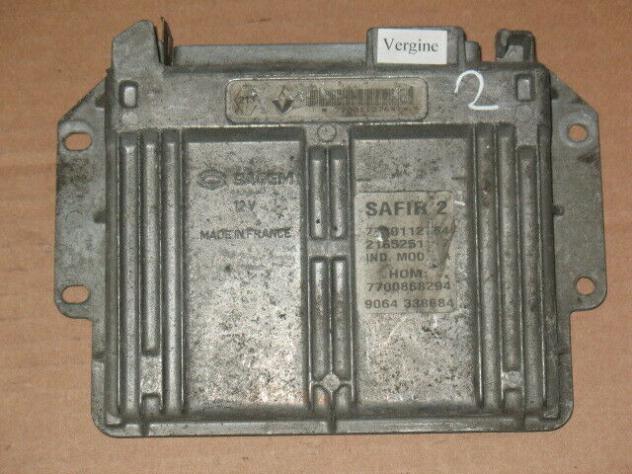 7700112764 ECU RENAULT CLIO 1.2 SAGEM 216525117 7700112764 HOM 7700868294