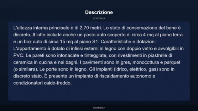 Immobile in asta di 78 m², box auto in vendita a Roma - Foto 4
