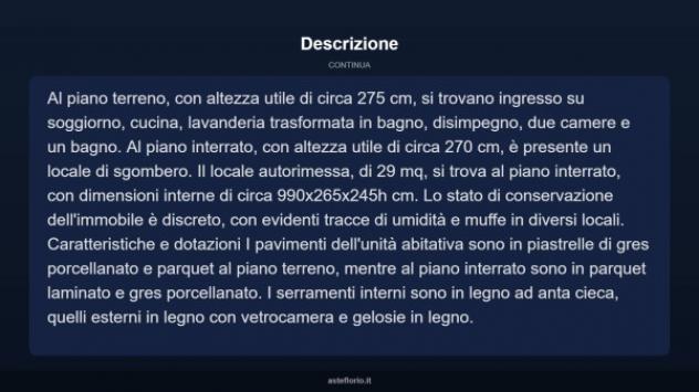 Immobile in asta di 138 m² con più di 5 locali e box auto in vendita a Torino - Foto 6
