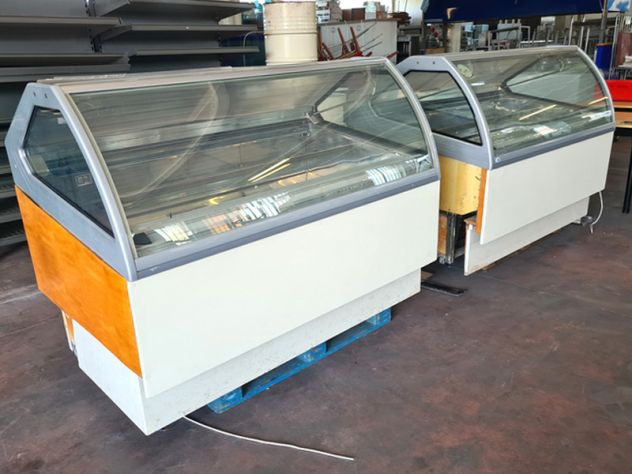 VETRINE X GELATO IMPIANTO REMOTO USATE