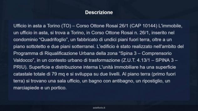Immobile in asta di 79 m² in vendita a Torino - Foto 8