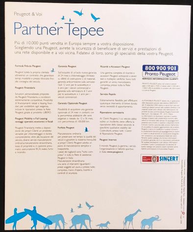 Depliant Peugeot Partner tepee. - Foto 6