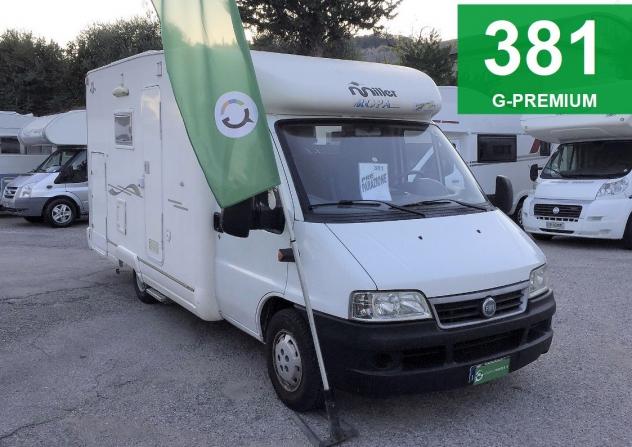 CAMPER MILLER DUCATO SEMINTEGRALE CLIMATIZZATORE FOTOVOLTAICO GENERALI USATO
