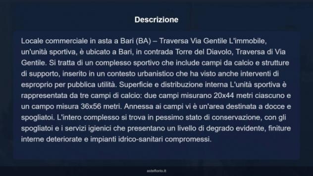 Immobile in asta di 63 m² in vendita a Bari - Foto 6