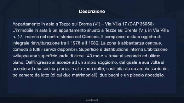 Immobile in asta di 143 m² con più di 5 locali e box auto in vendita a Tezze sul Brenta - Foto 18