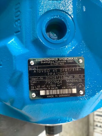 Pompa Rexroth A10VSO45DFR1/31R-PPA12N00 - Foto 2