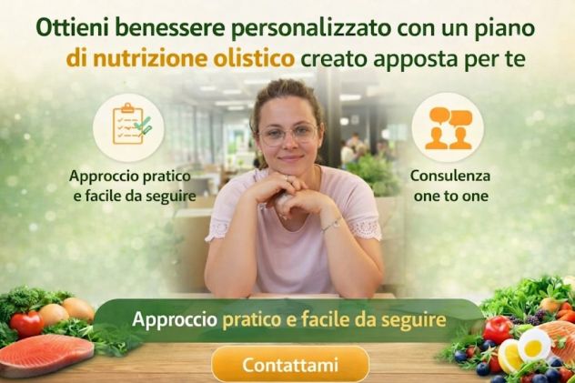Coaching e consulenza nutrizionale 1:1 per benessere e stile di vita