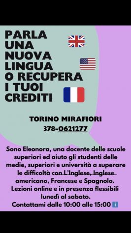 LEZIONI E RIPETIZIONE DI LINGUE STRANIERE