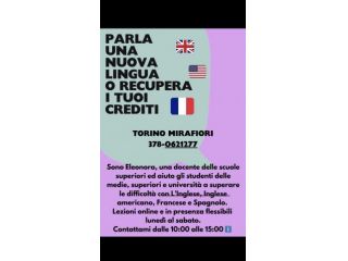 LEZIONI E RIPETIZIONE DI LINGUE STRANIERE