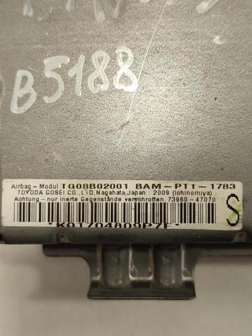 AIRBAG PASSEGGERO TOYOTA Prius 3° Serie TG08B02001 73960-47070 2ZRFXE (0916) - Foto 3