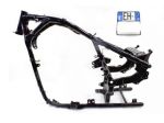 SUZUKI INTRUDER VL 800 4110041F80019 TELAIO CON DOCUMENTI STORTO 09 - 17 FR &hellip;