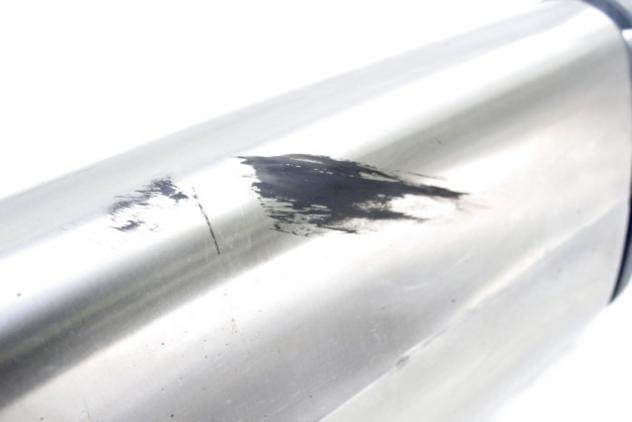 BENELLI TRK 502 X 47200P160009 MARMITTA SILENZIATORE SCARICO 18 - 24 SILENCER SEGNI DI USURA - Foto 9