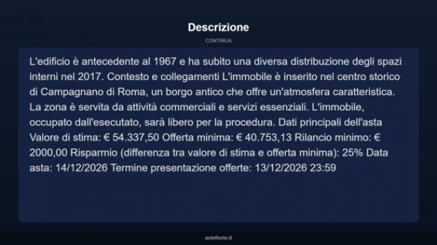 Immobile in asta di 123 m² in vendita a Campagnano di Roma - Foto 18