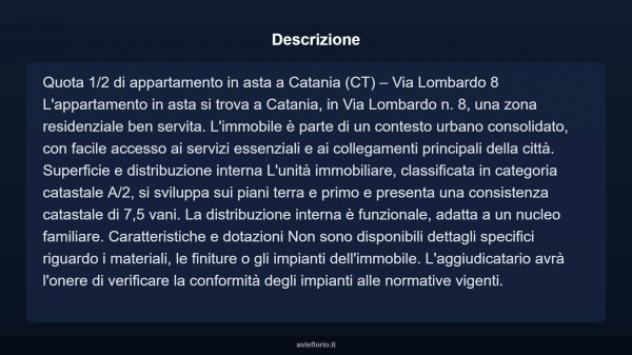 Immobile in asta di 112 m² in vendita a Catania - Foto 8