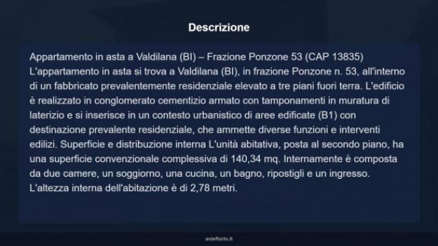 Immobile in asta di 140 m² con più di 5 locali in vendita a Valdilana - Foto 16