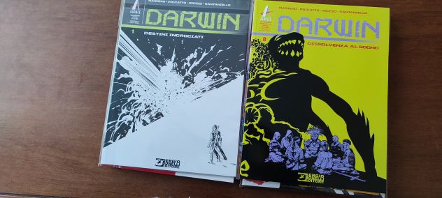 FUMETTO DARWIN, COLLANA AUDACE, SERGIO BONELLI EDITORE.