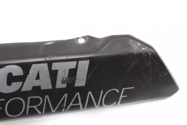 DUCATI PANIGALE V2 46017091AA PARACALORE SCARICO SINISTRO 20 - 24 LEFT HEATGUARD CON GRAFFI - Foto 5