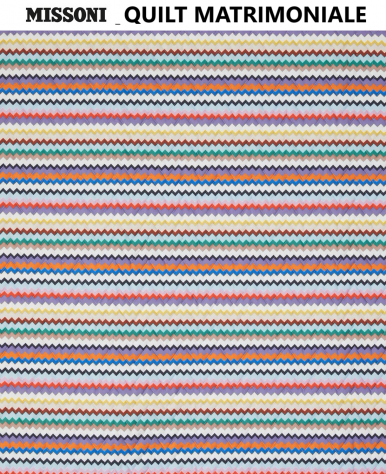 Quilt copriletto Missoni matrimoniale 2 varianti - Foto 7