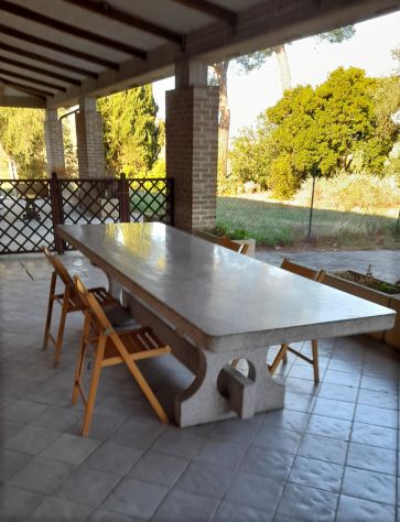 Tavolo in granito rosa 12 posti - Foto 3