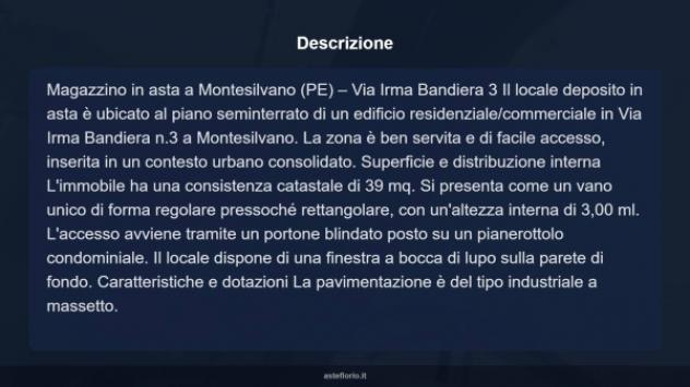 Immobile in asta di 39 m² in vendita a Montesilvano - Foto 6