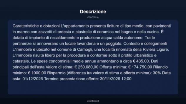 Immobile in asta di 104 m² con più di 5 locali in vendita a Camogli - Foto 18