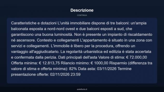 Immobile in asta di 78 m² con più di 5 locali in vendita a Giugliano in Campania - Foto 5