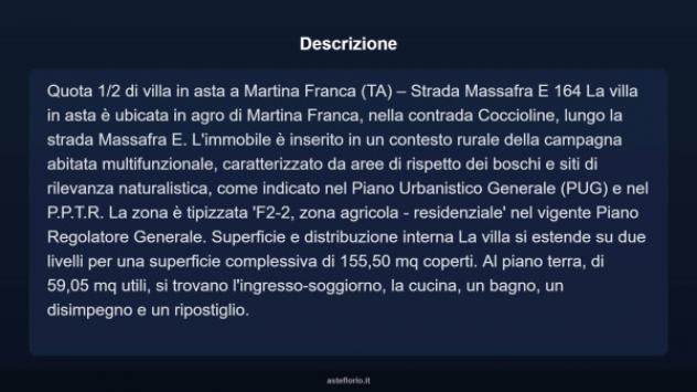 Immobile in asta di 155 m² con più di 5 locali in vendita a Martina Franca - Foto 4
